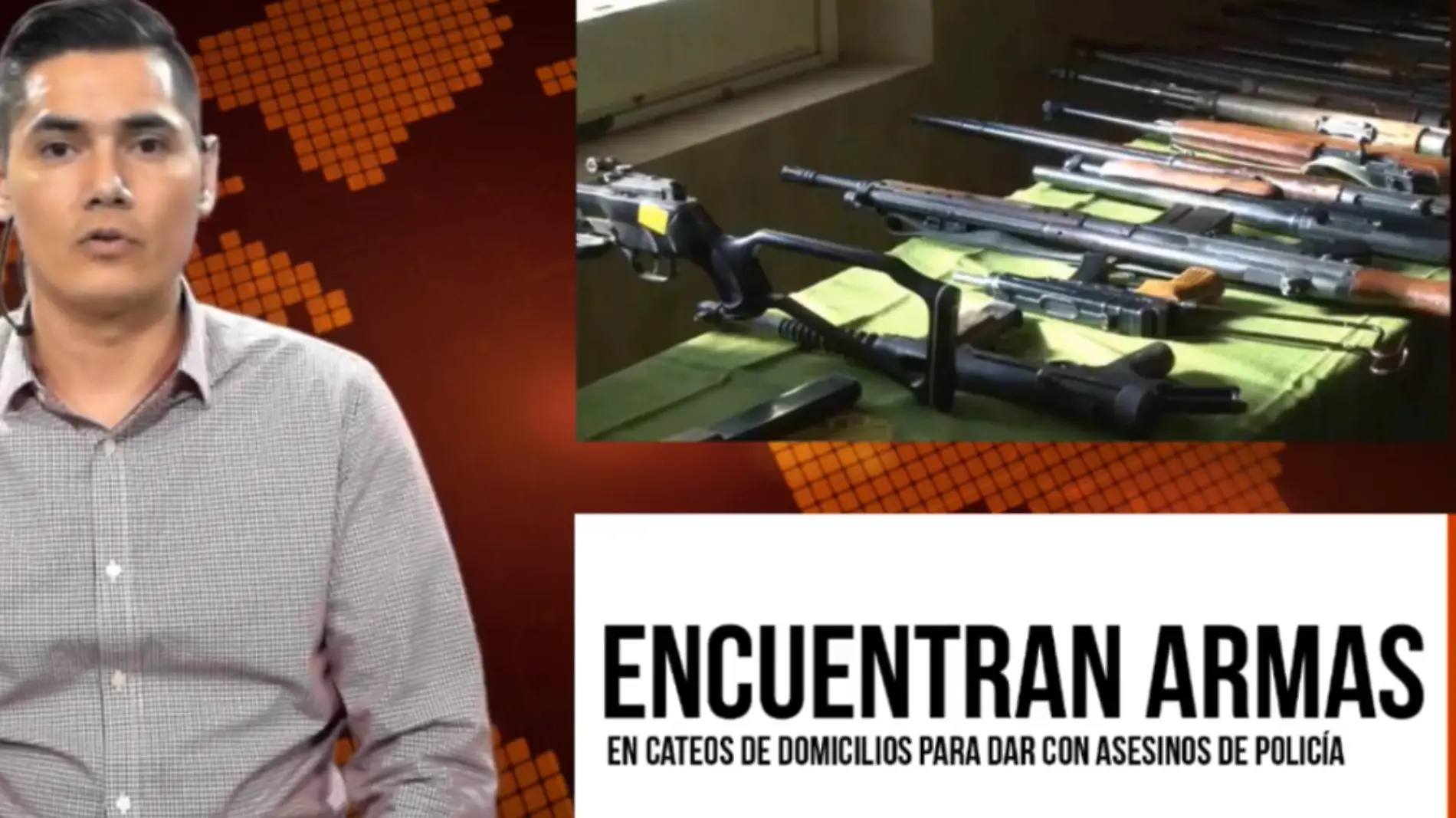 Encuentran armas